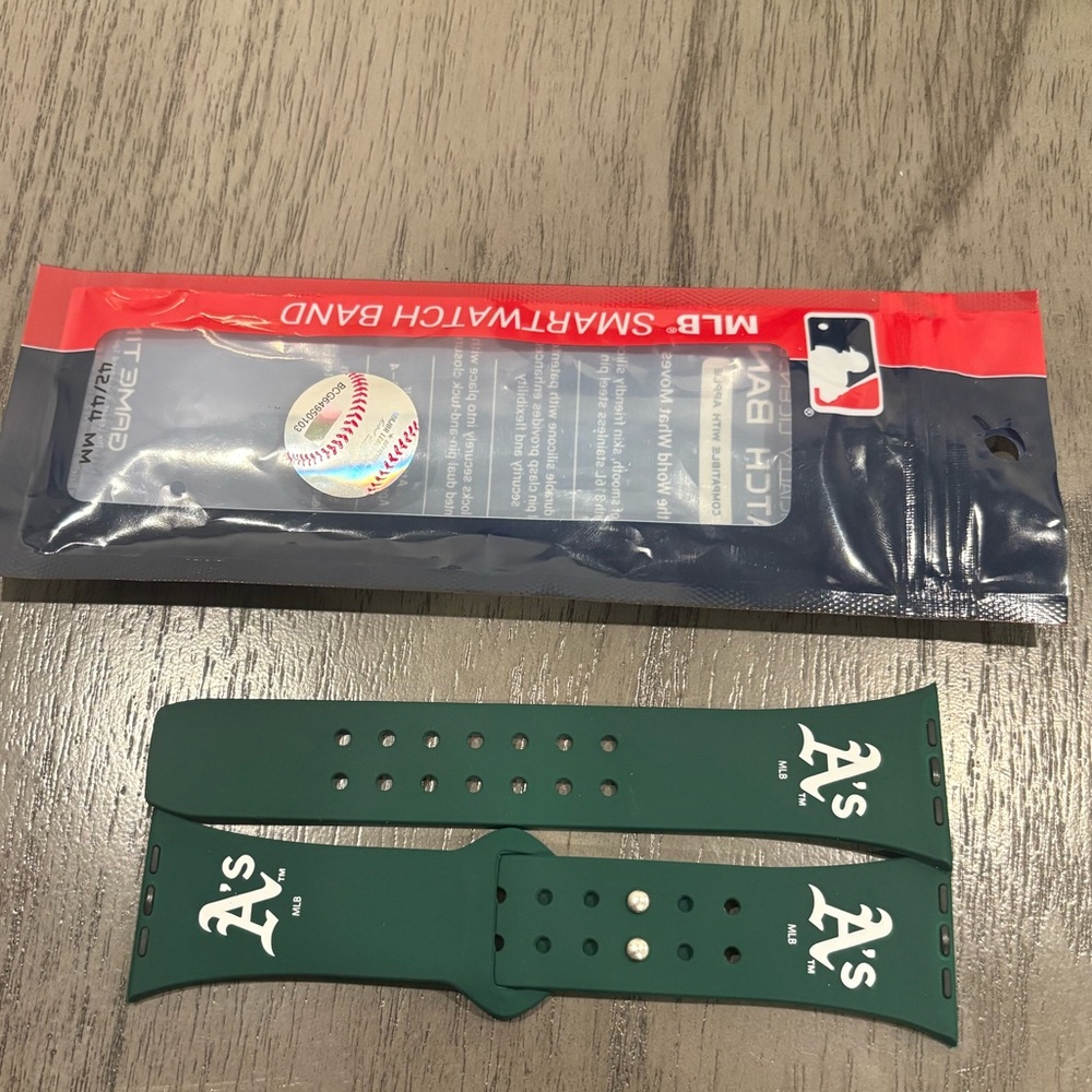 * NEW Green MLB Oakland A’s Athletics Smartwatch Band